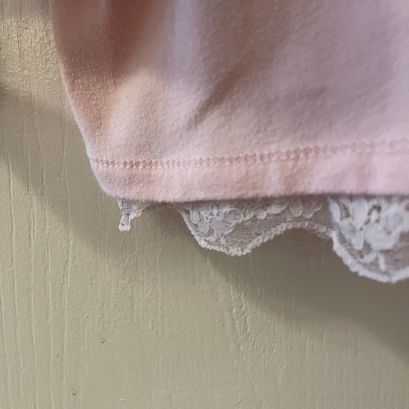 Woman Within Pink Long Sleeve Top - Picture 2 of 5